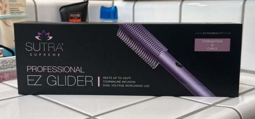Sutra Supreme Professional EZ Glider Styler for Straightening & Curling